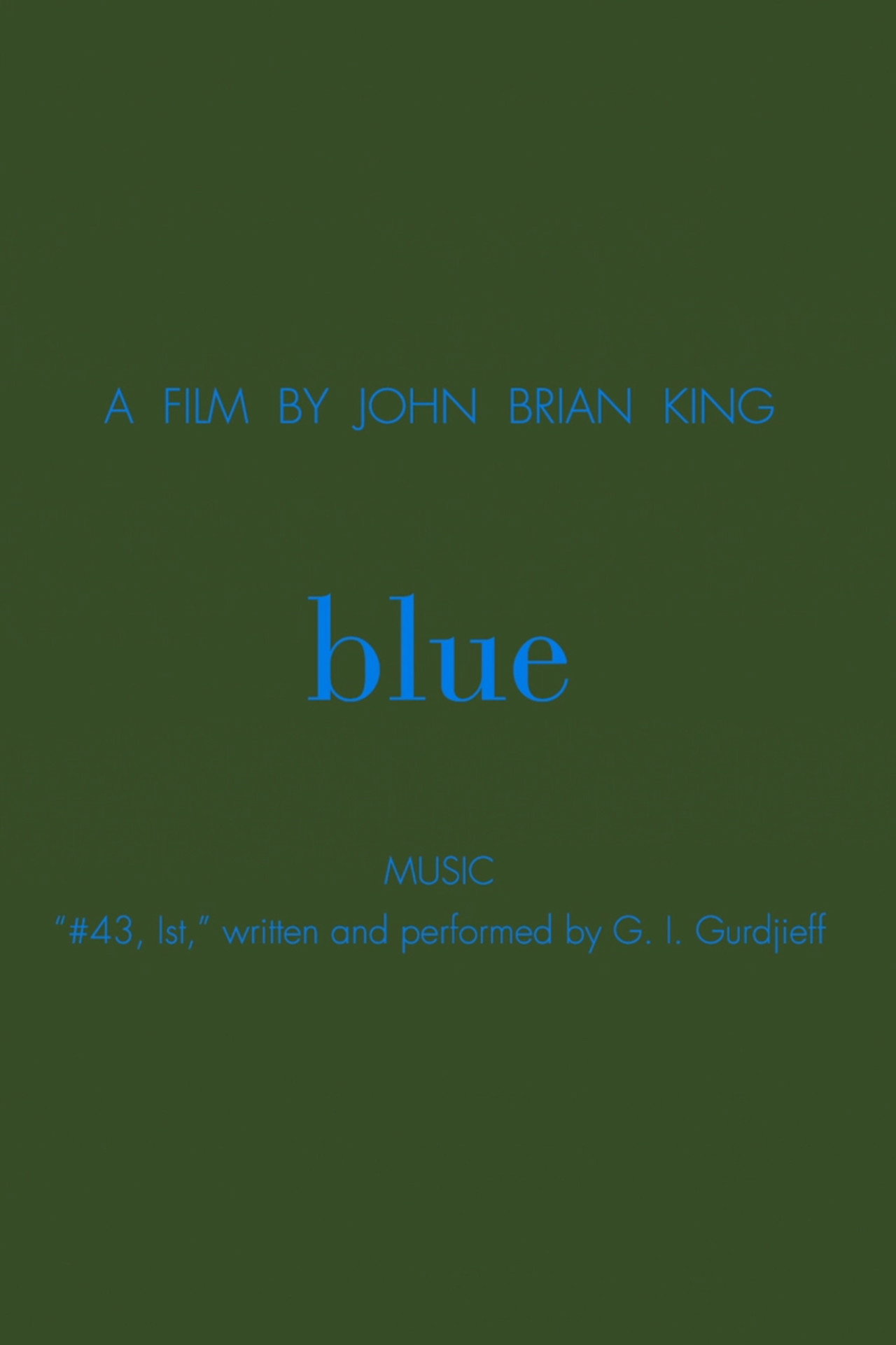 blue filmaffisch