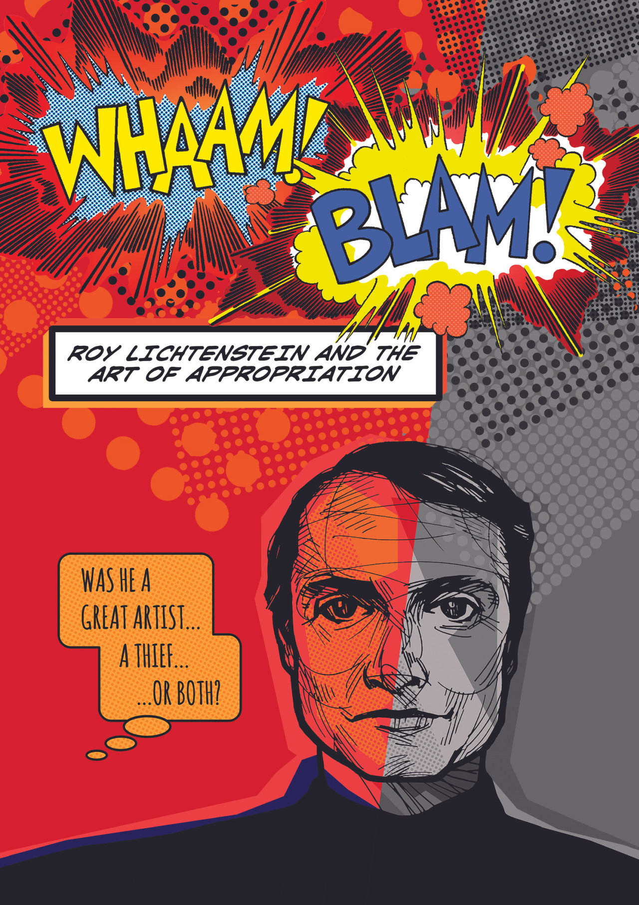Whaam! Blam! Roy Lichtenstein and the Art of Appropriation Backdrop