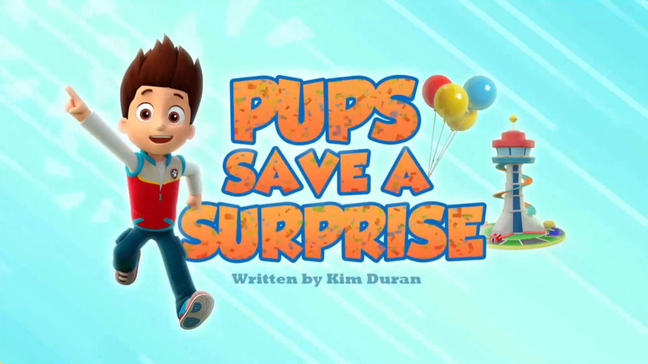 PAW Patrol - Season 2 Episode 35 : Pups Save a Surprise