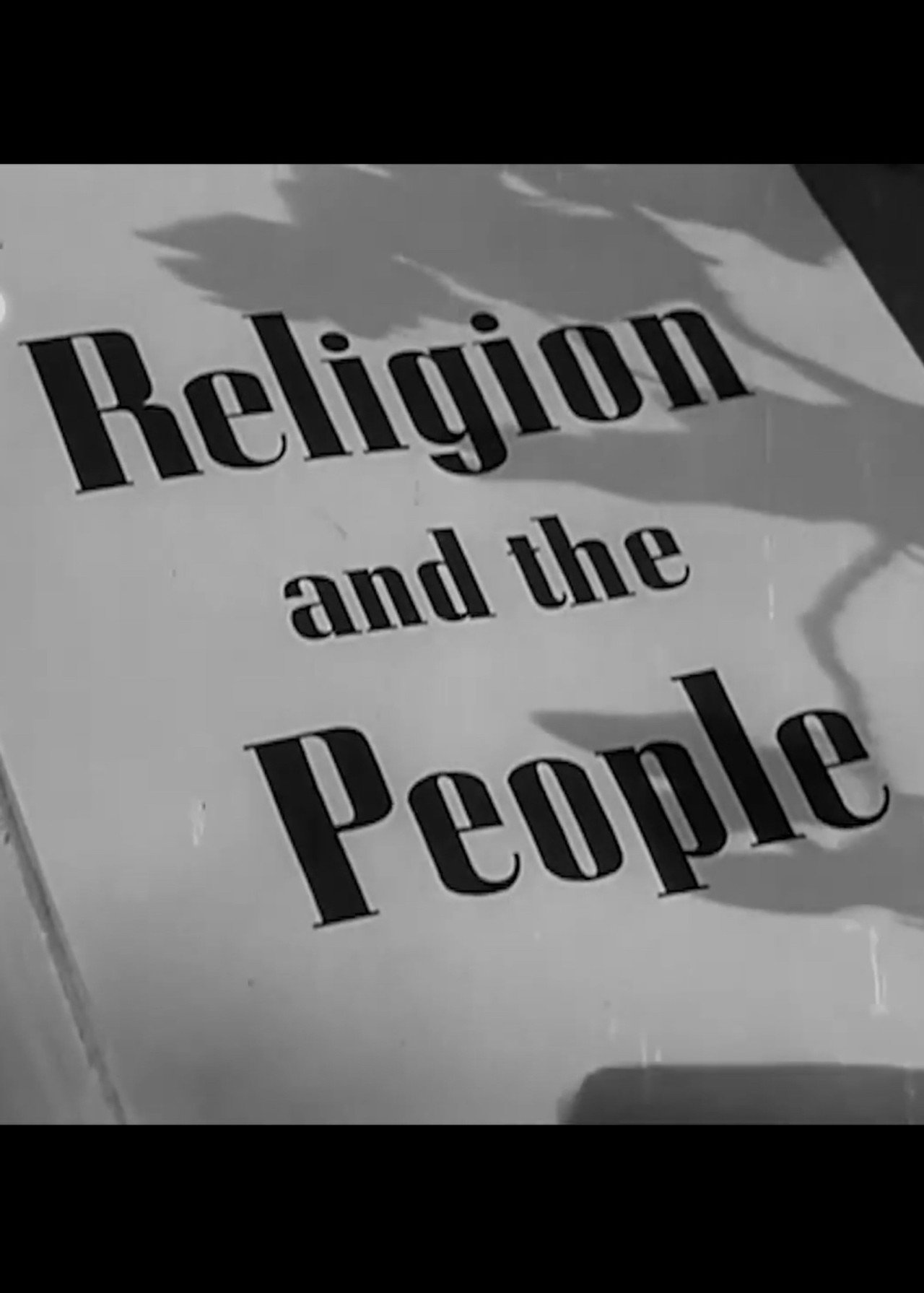Religion and the People poster