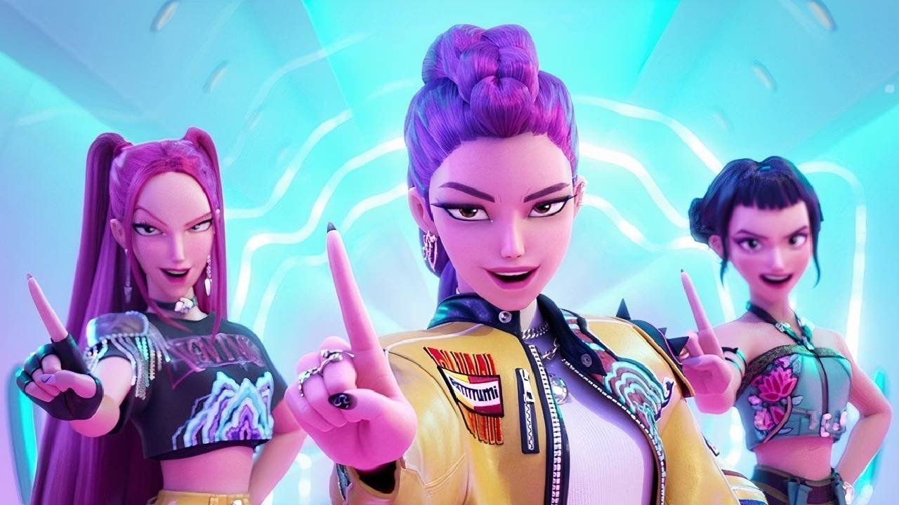 KPop Demon Hunters - Sing-Along backdrop