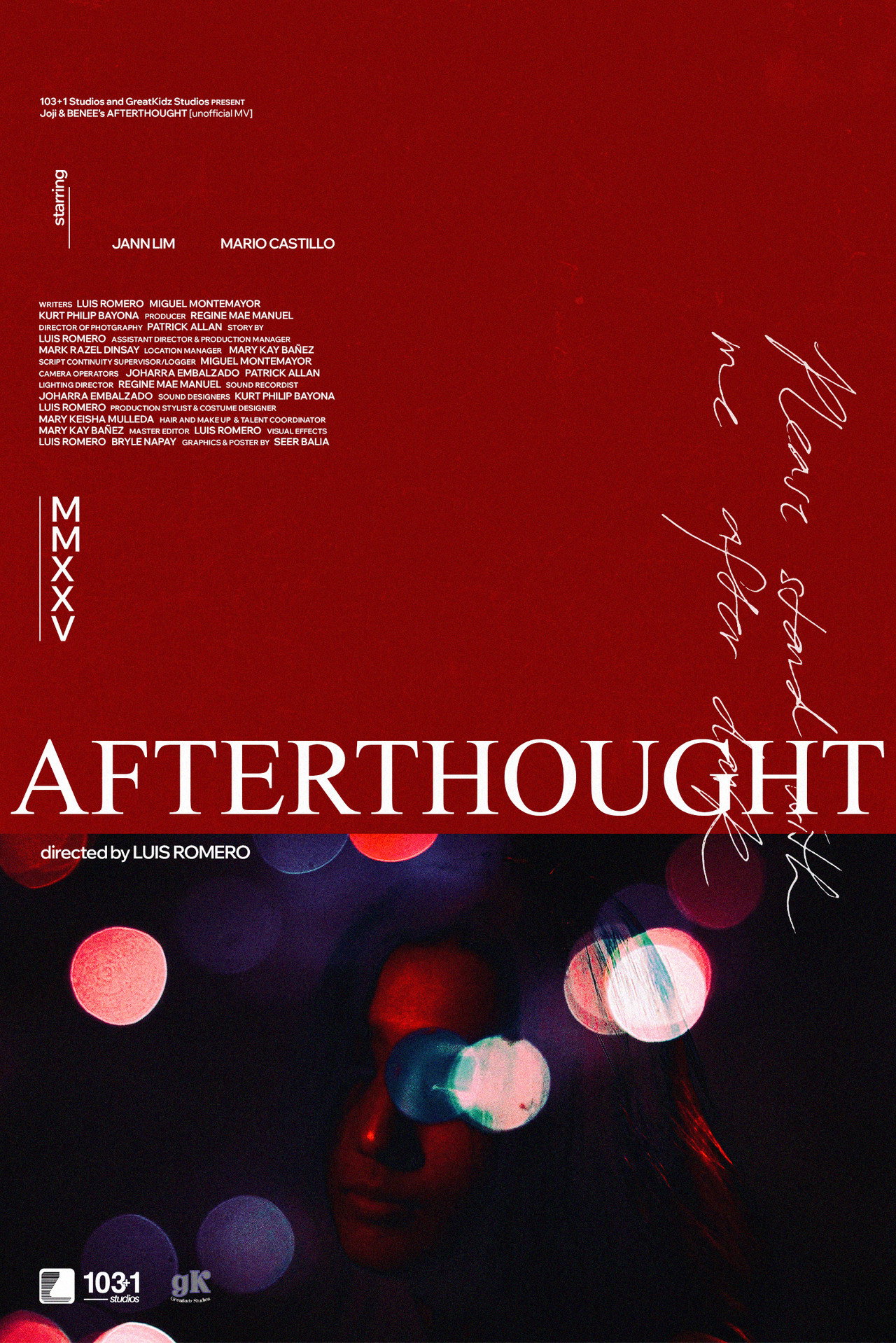 Afterthought filmaffisch