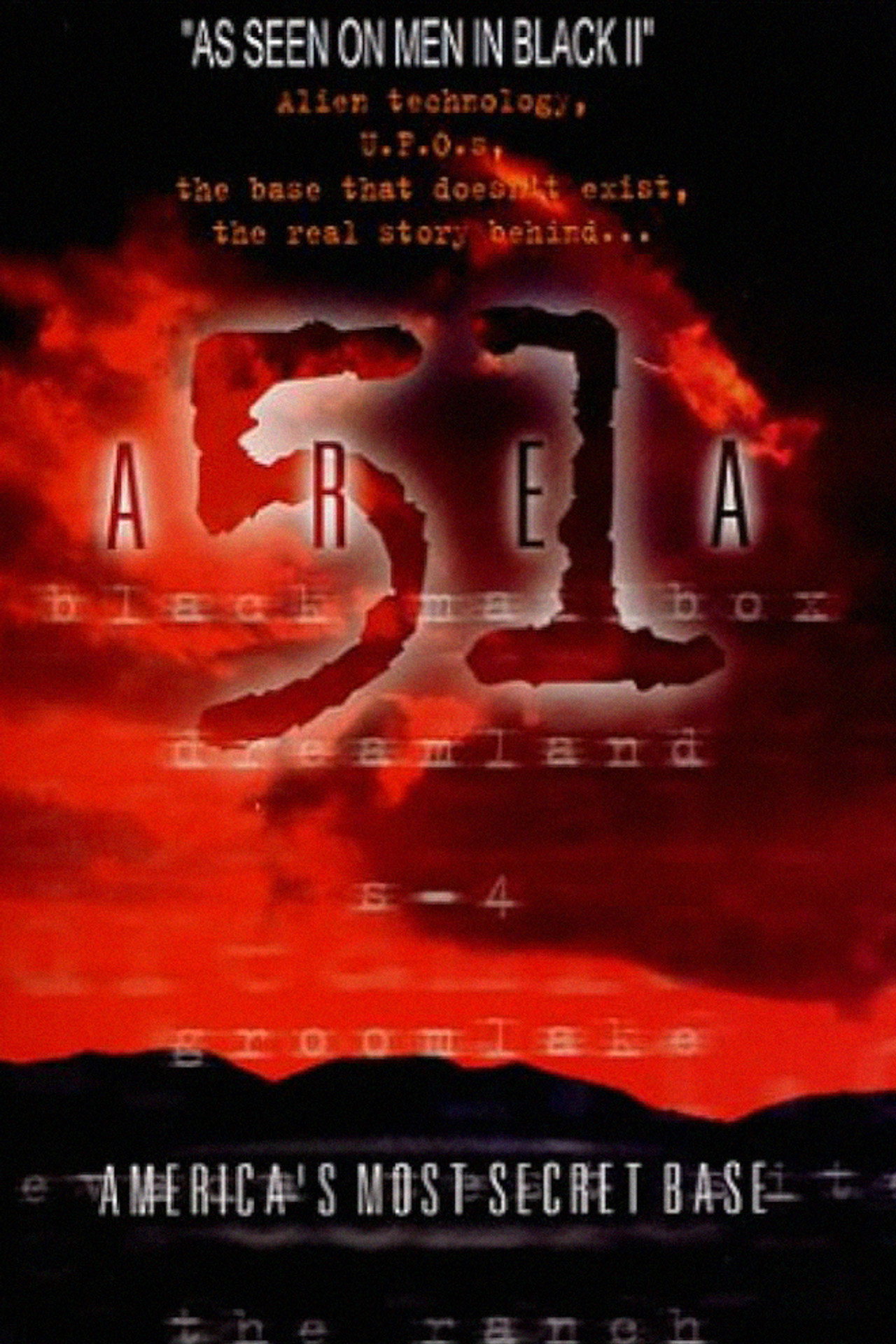 Area 51: America's Most Secret Base filmaffisch