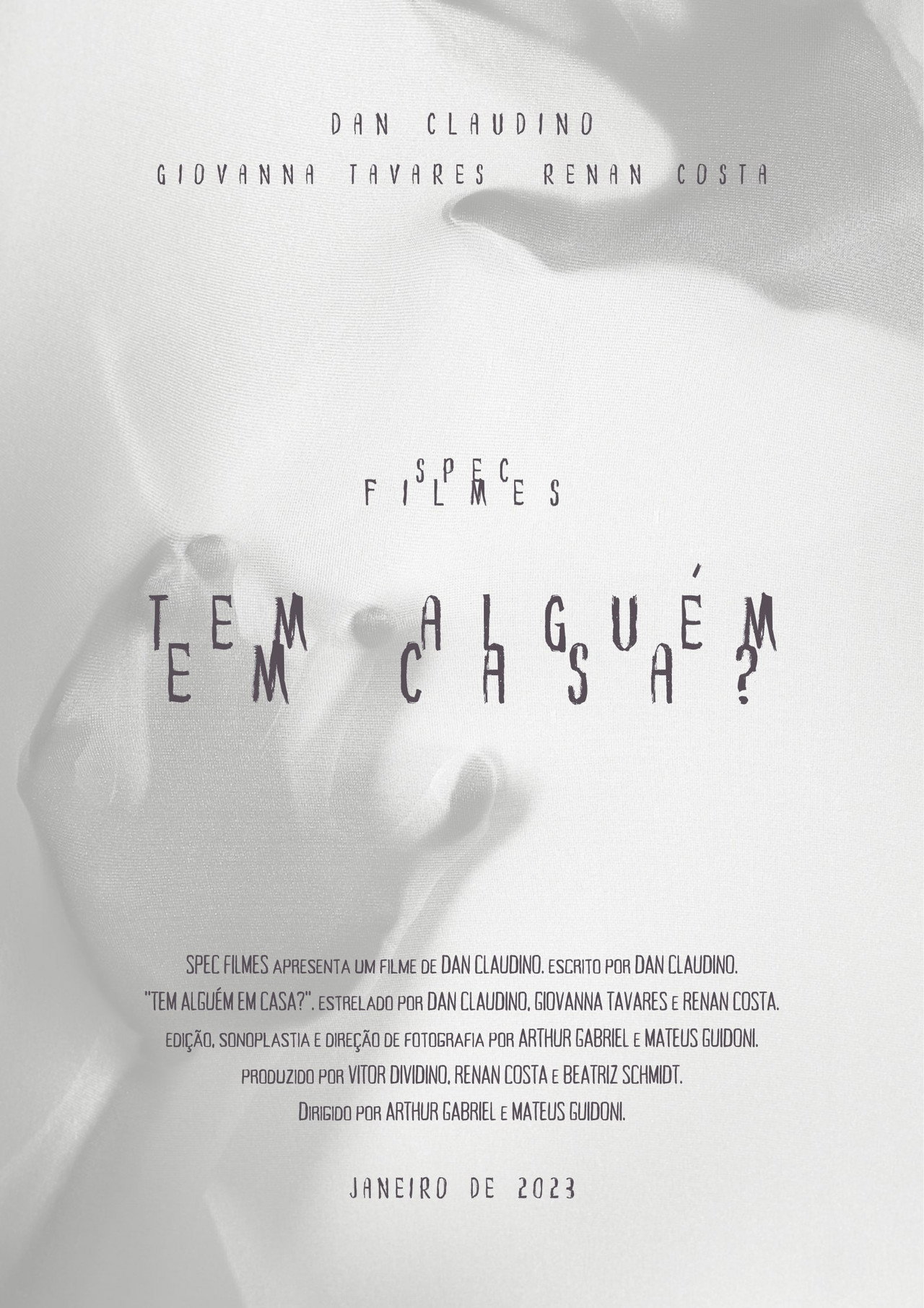 Tem Alguém em Casa? filmaffisch