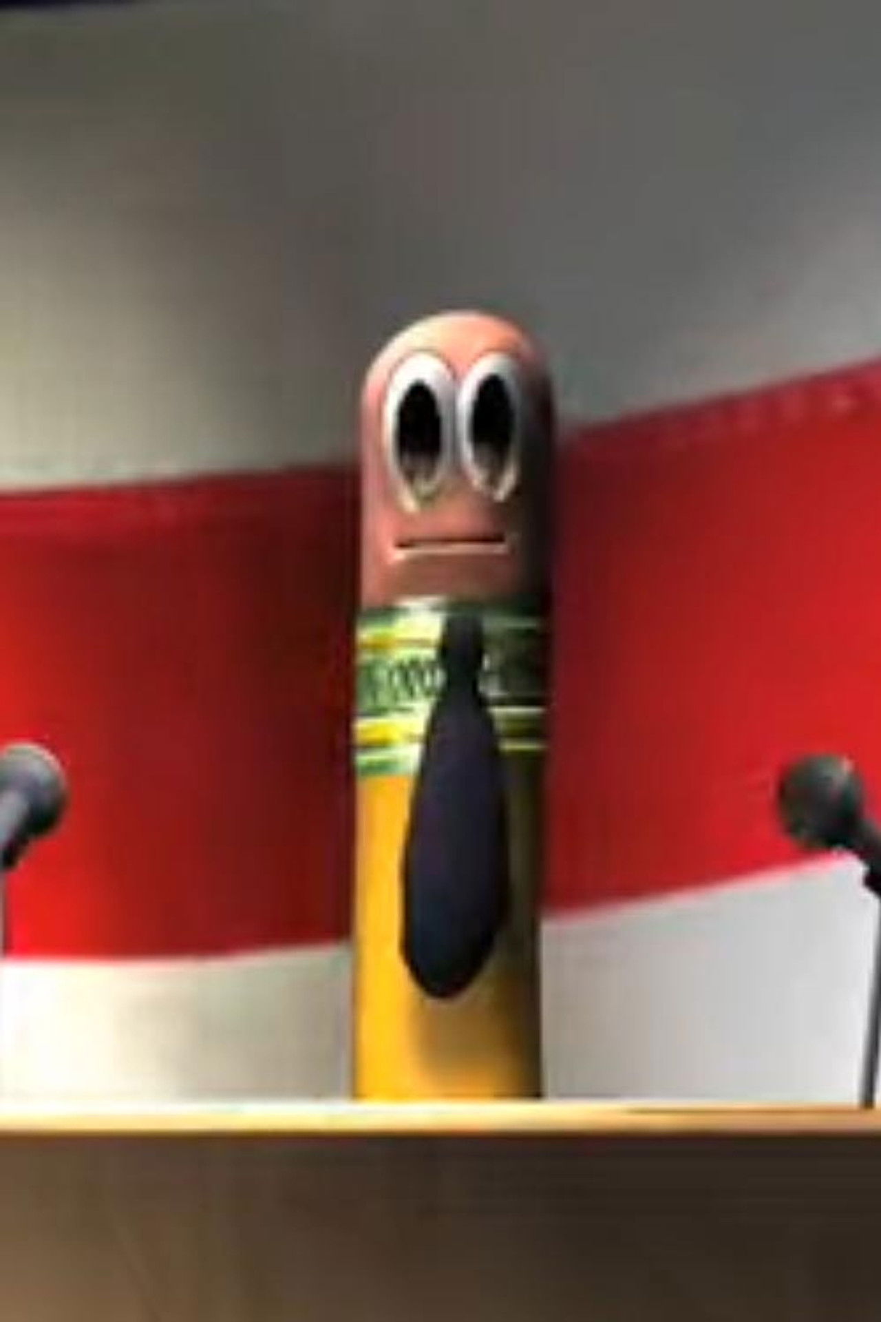 Pencilman for President 2008 Backdrop