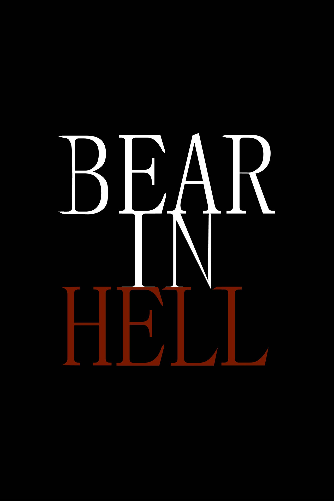 Bear in Hell poster