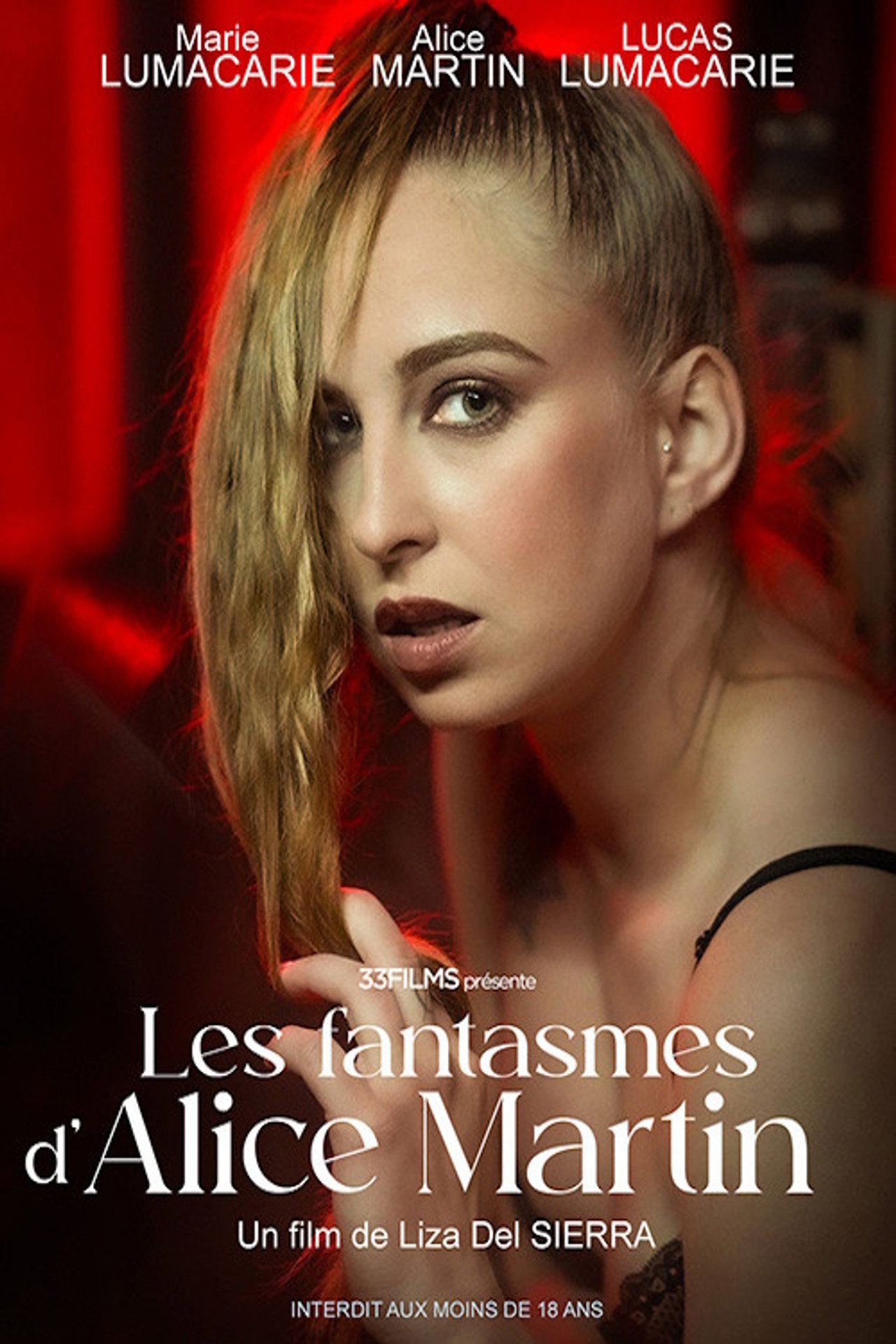 Les fantasmes d'Alice Martin filmaffisch