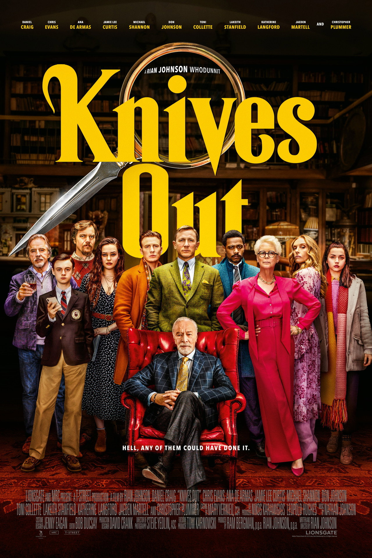 Knives Out filmaffisch