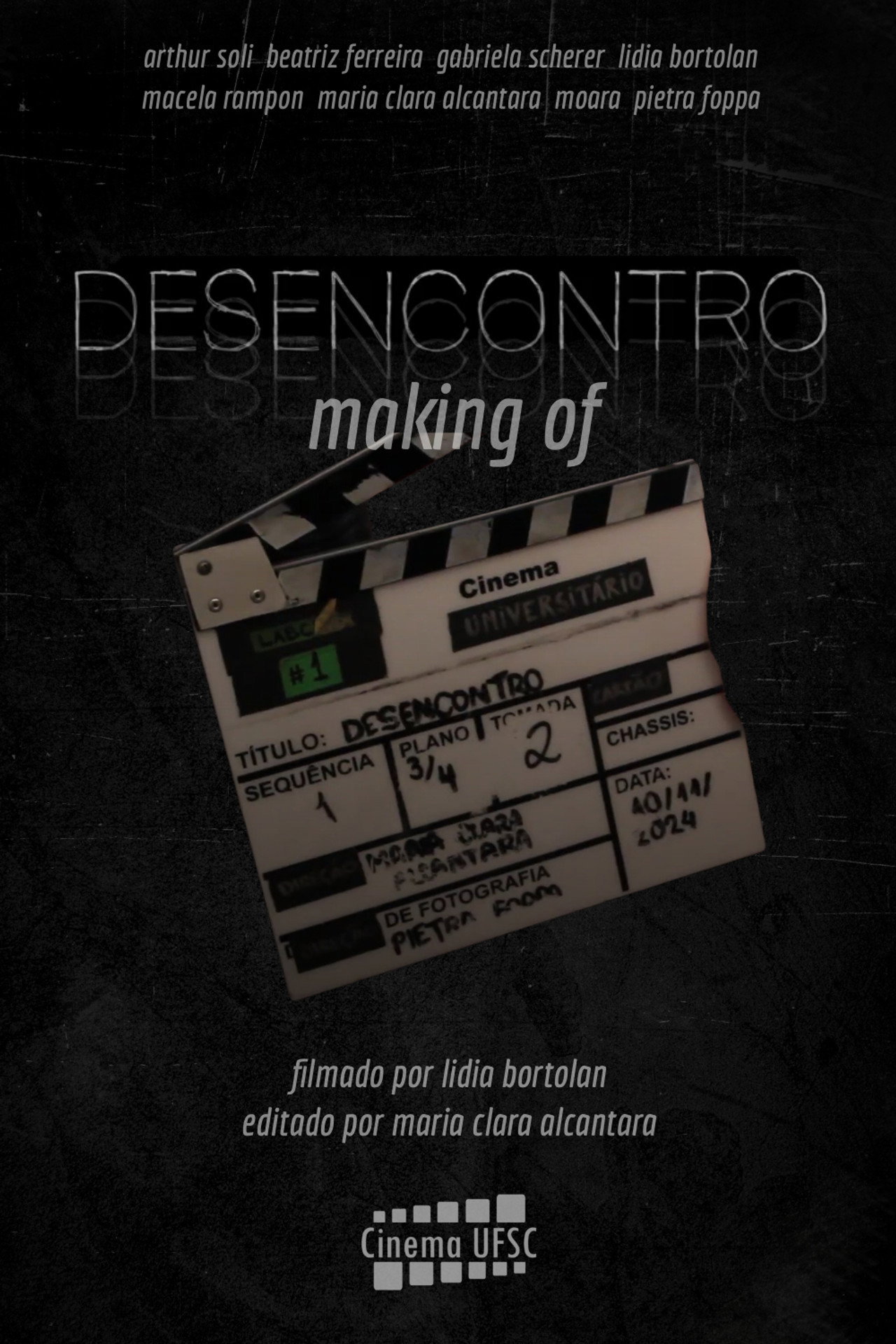 Desencontro - Making Of filmaffisch