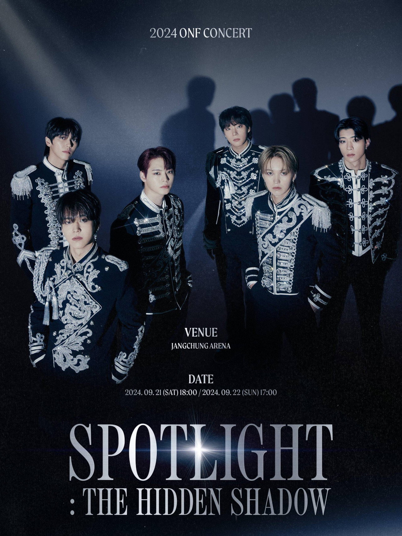 온앤오프(ONF) CONCERT  [SPOTLIGHT:THE HIDDEN SHADOW] NIGHT 1 filmaffisch