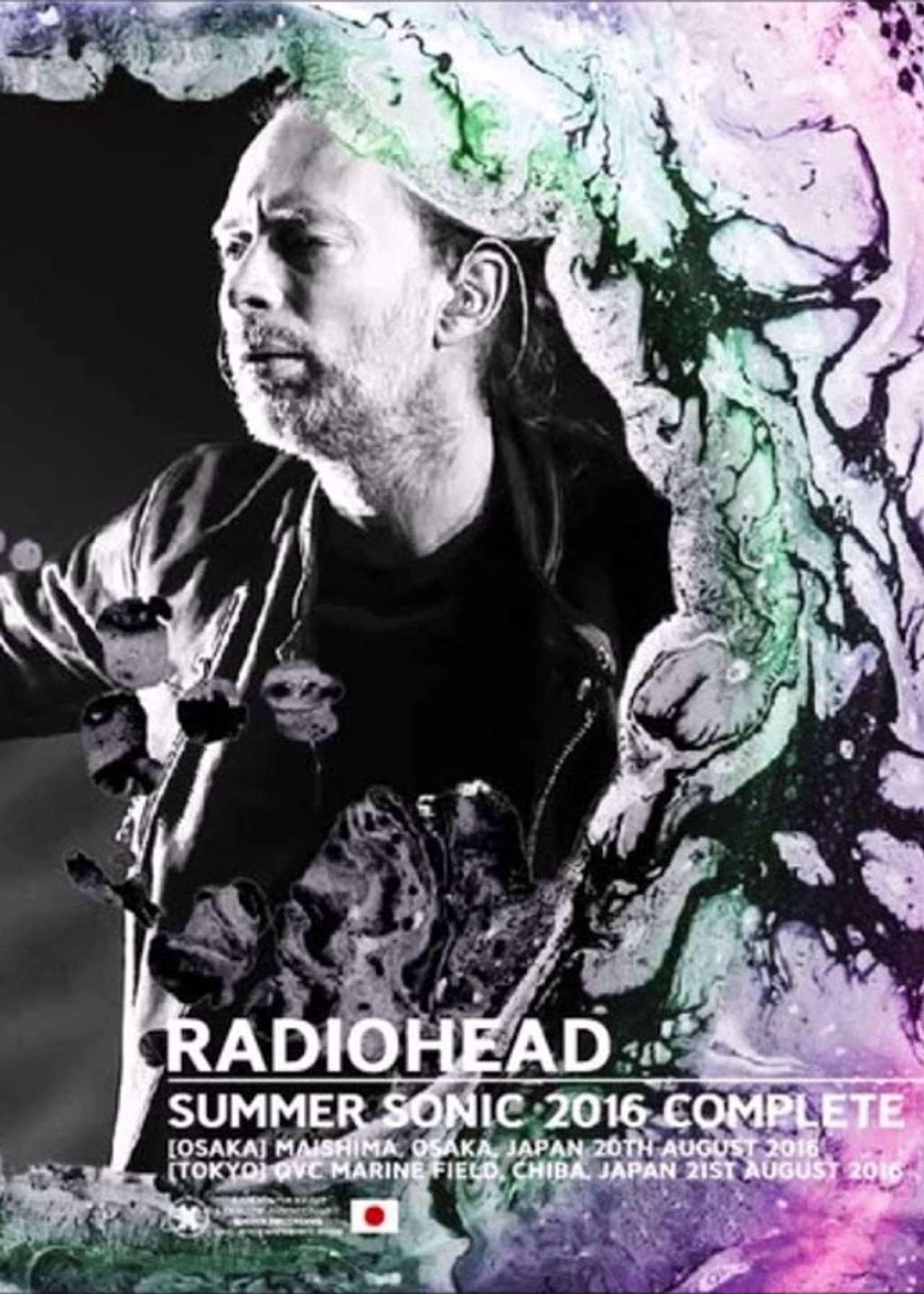 Radiohead: Summer Sonic Festival 2016 poster