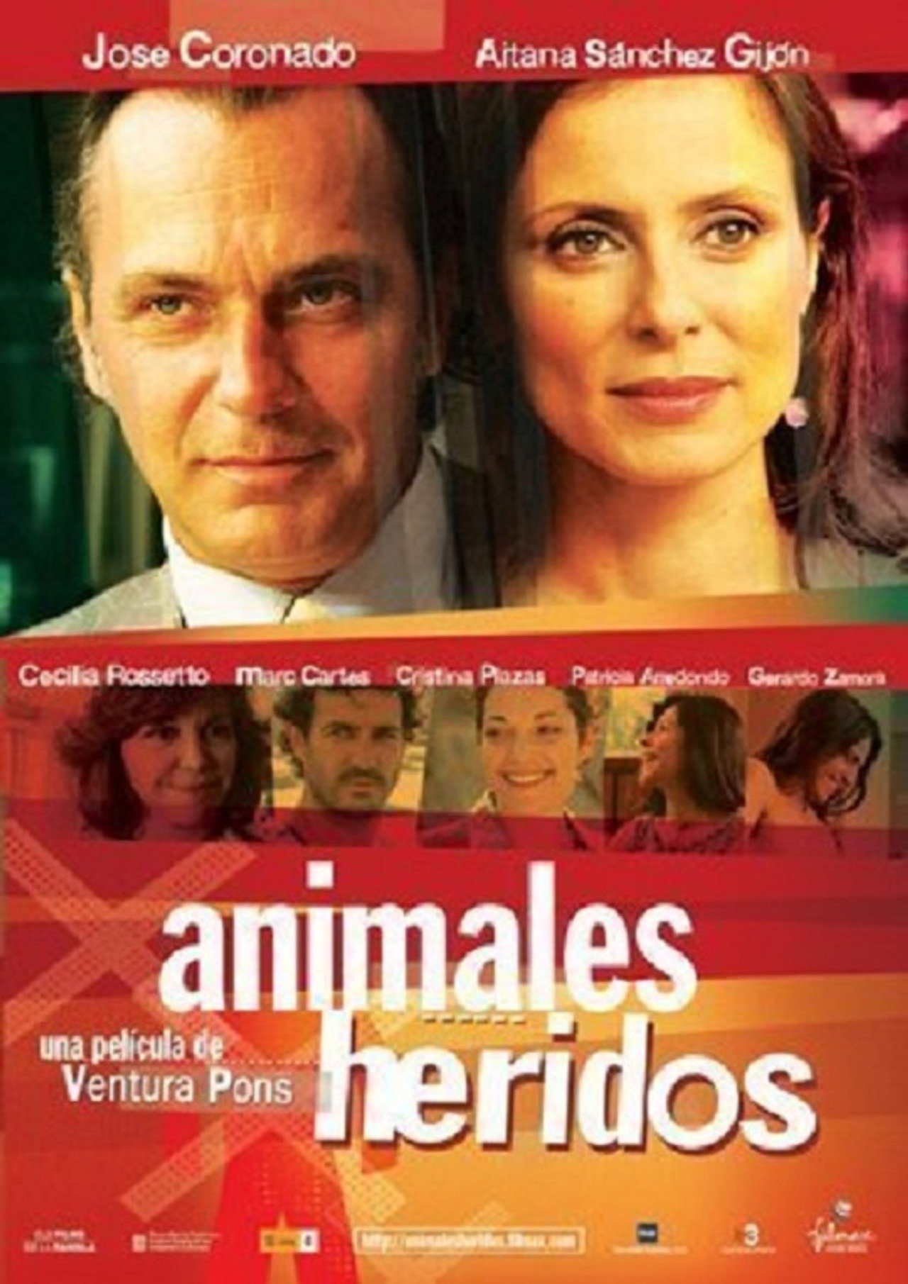 Animals ferits filmaffisch