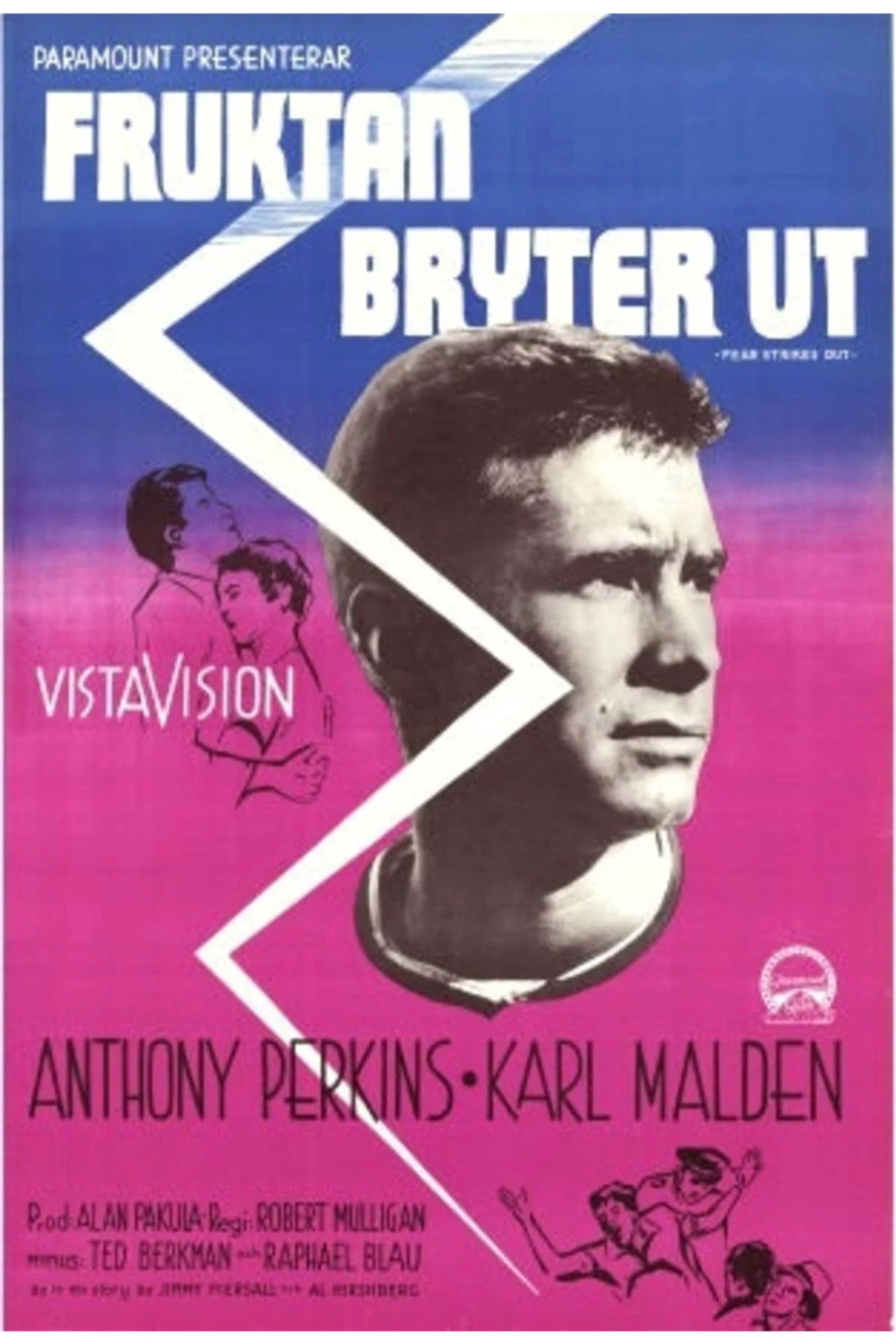 Fruktan bryter ut filmaffisch