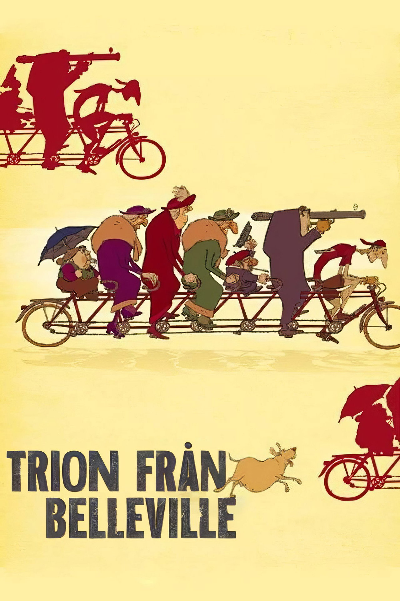 Trion från Belleville filmaffisch