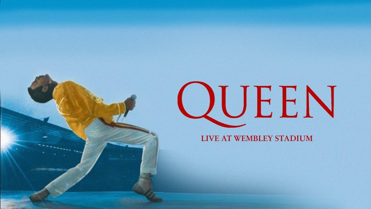 Queen: Live at Wembley Stadium background