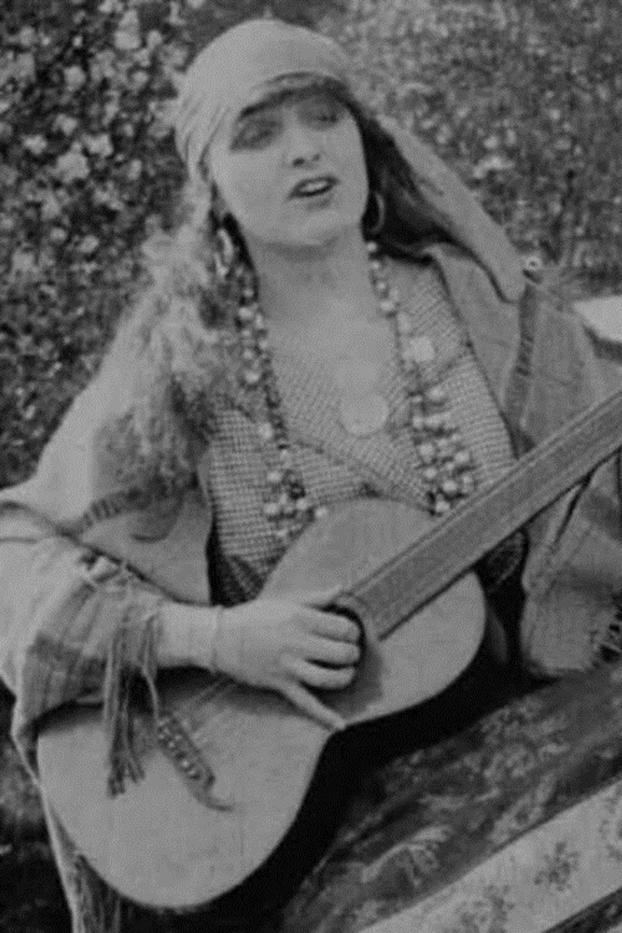 A Romany Lass Backdrop