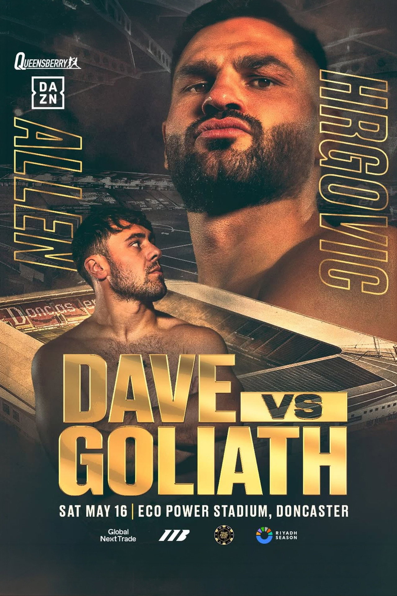 Dave Allen vs. Filip Hrgovic filmaffisch