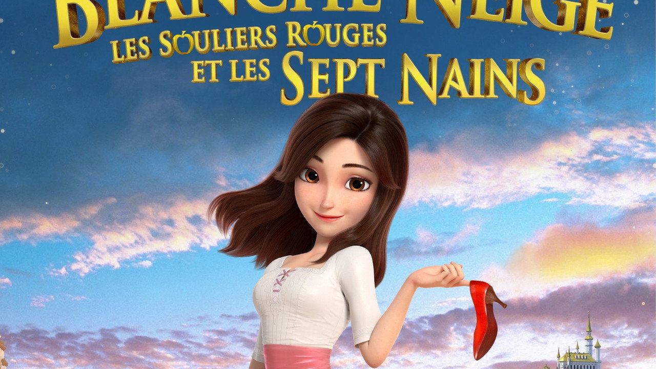 Blanche Neige, les souliers rouges et les sept nains