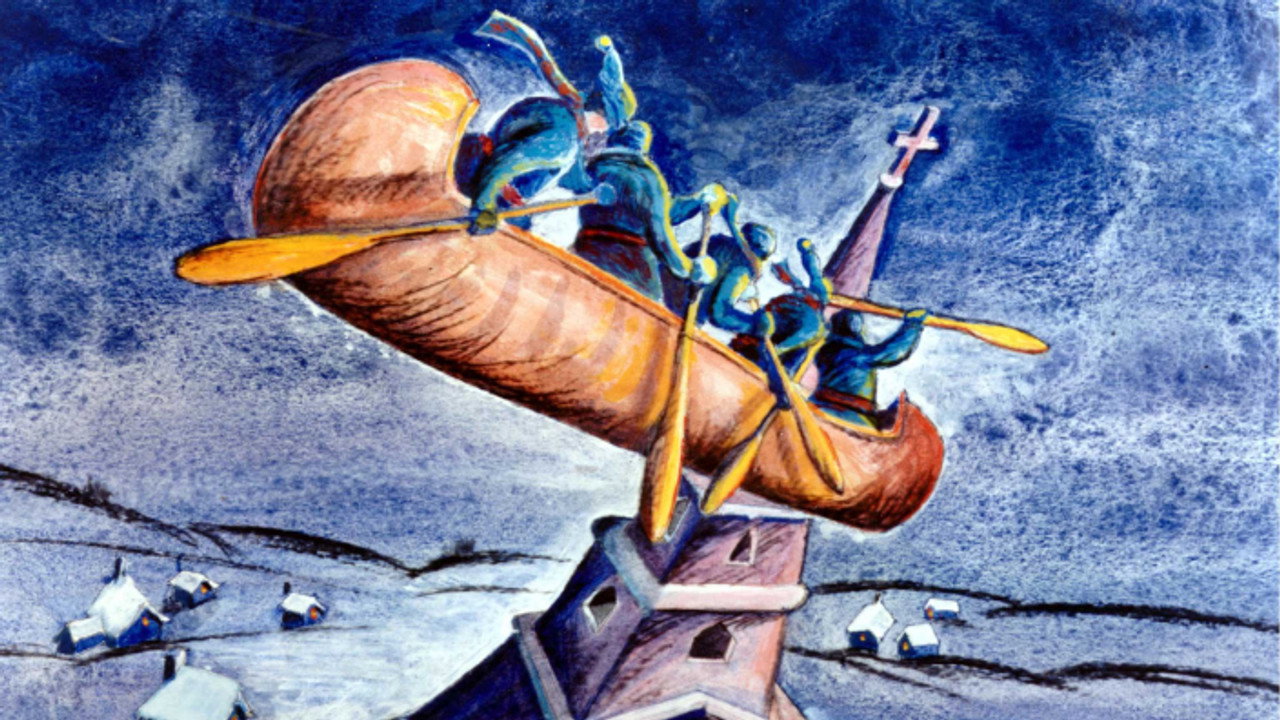 The Legend of the Flying Canoe