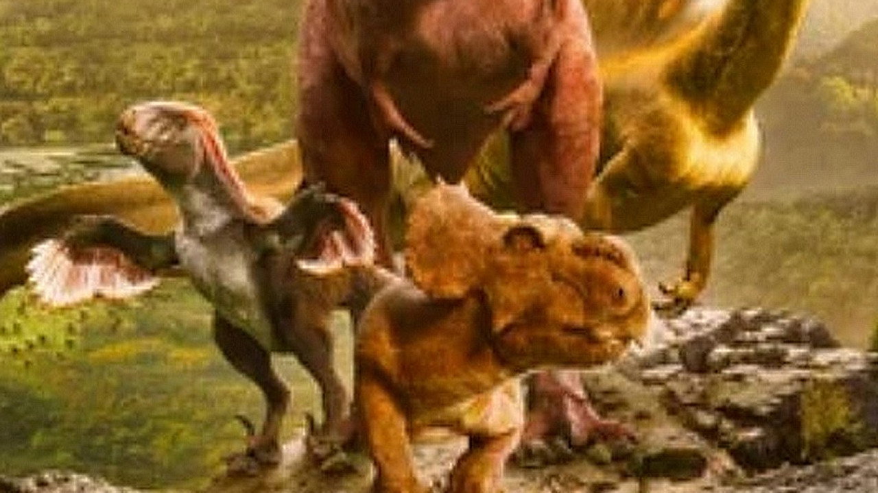 Sur la Terre des Dinosaures