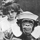 Mrs. Joe Martin als A Chimp