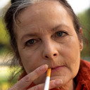 Martine Feix als Old lady