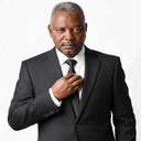 Martin Poulibe als Commissaire Ndoumbe