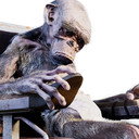 Eugène als le chimpanzé