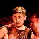 Eiji Matsumoto als God of Drums (Dark Night Carnival)