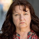 Corinne Kelly als Bag Lady