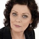 Elżbieta Jarosik als zakonnica w przedziale pociągu