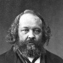 Mikhail Bakunin als Self
