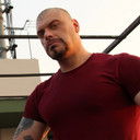 David Blazejko als Bounty Hunter Harrison