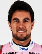 Grootschalige poster van Sergio Perez