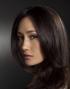 Grootschalige poster van Maggie Q