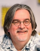 Grootschalige poster van Matt Groening