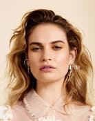 Grootschalige poster van Lily James