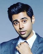 Grootschalige poster van Hasan Minhaj