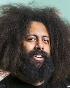 Grootschalige poster van Reggie Watts