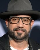 Grootschalige poster van AJ McLean