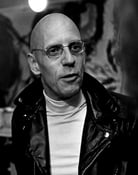 Grootschalige poster van Michel Foucault