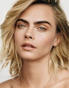 Grootschalige poster van Cara Delevingne