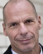 Grootschalige poster van Yanis Varoufakis