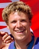 Grootschalige poster van James Cracknell