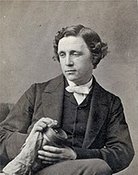 Grootschalige poster van Lewis Carroll