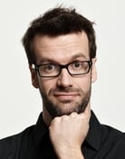 Grootschalige poster van Marcus Brigstocke