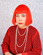 Grootschalige poster van Yayoi Kusama