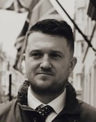 Grootschalige poster van Tommy Robinson