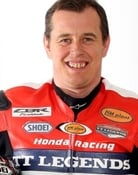 Grootschalige poster van John McGuinness