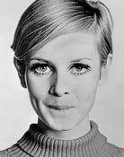 Grootschalige poster van Twiggy